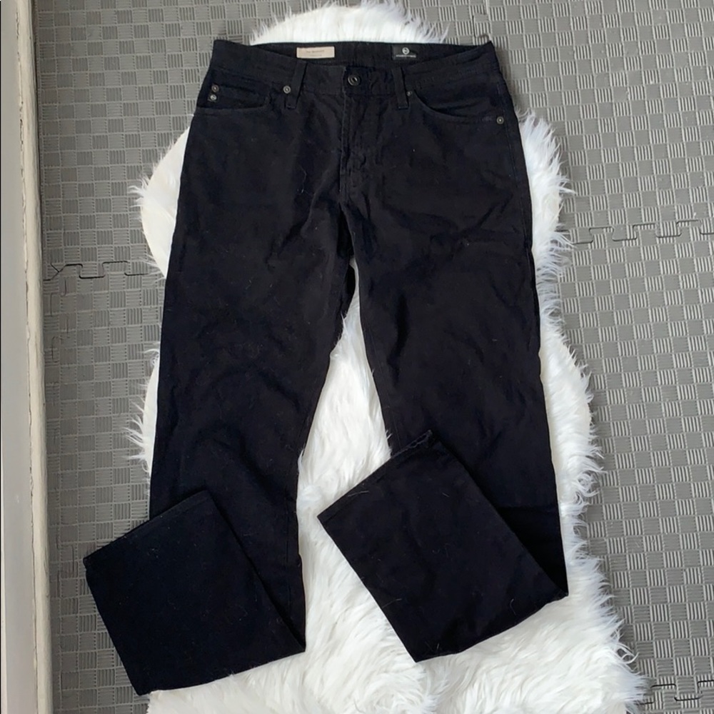 AG Black The Graduate Tailored Leg Jeans